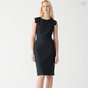 J Crew Resume Dress in black